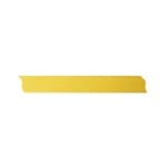 Лента декоративна UNIBAND, 15 mm, 10m, светло жълта