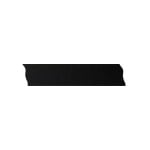 Лента декоративна UNIBAND, 25 mm, 10m, черна
