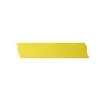 Лента декоративна UNIBAND, 25 mm, 10m, жълта