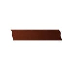 Лента декоративна UNIBAND, 25 mm, 10m, кафява