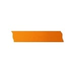 Лента декоративна UNIBAND, 25 mm, 10m, оранжева