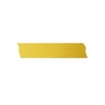 Лента декоративна UNIBAND, 25 mm, 10m, светло жълта