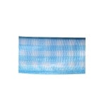 Лента карирана DRAHT, 25 mm, 25 m, бяло и синьо