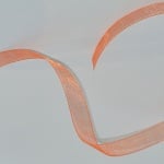 Лента шифон, 10 mm, 10m, лилава