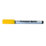 Маркер перманентен, връх 1-2 mm, жълт