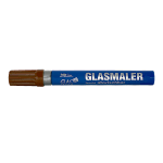 Маркер за стъкло Glas Design Glasmaler, връх 2-3 mm, кафяв