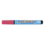 Маркер за стъкло Glass Color Pen, връх 2-4 mm, кармин червен