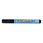 Маркер за стъкло Glass Color Pen, връх 2-4 mm, контурен черен