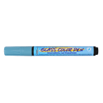 Маркер за стъкло Glass Color Pen, връх 2-4 mm, светло син