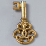 Миниатюрa, ключ, 23 mm, 6 бр., златен
