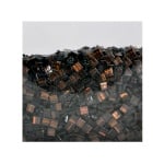 Мозаечни плочки GoldLine, стъкло, 25x5 mm, 1500 бр., черни