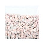 Мозаечни плочки MosaixPur, 10x10x4 mm, 1050 бр., червен/бял мрамор