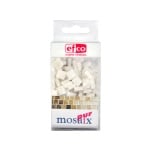 Мозаечни плочки MosaixPur, 10x10x4 mm, 200 бр., бял мрамор