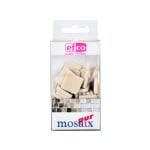 Мозаечни плочки MosaixPur, 20x20x4 mm, 45 бр., кремави