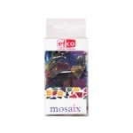 Мозаечни плочки MosaixSoft, стъкло, 200 g, матови смесени