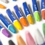 Комплект цветни маслени пастели CREALL Oily 12 цвята, 24 бр.