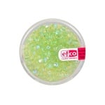 Перли, многостенни, преливащи цветове, 4 mm, 100 бр., светлозелени