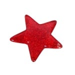 Пластмасова звезда, 4,8 см, виолетова
