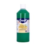 Прозрачна водна боя CREALL TRANS, 500 ml, зелена