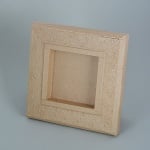 Рамка от папие маше с орнаменти, квадрат