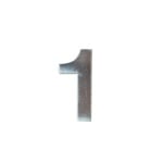 Декоративен символ RicoDesign, "1", SILVER, 32/14 mm
