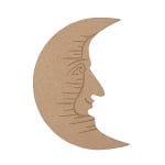 Декоративна фигура RicoDesign, ЛУНА, MDF, 7.8/11 CM