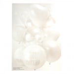 Балони сватбени Just Maried, 12 бр, 30 cm