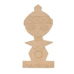 Декоративна фигура RicoDesign, АФРО-СИМВОЛ, MDF, 13.5/6/0.5 cm