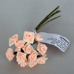 Роза, Dior rose, ø 15 mm, розово-оранжева
