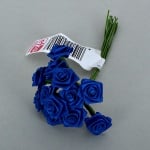 Роза, Dior rose, ø 15 mm, тъмно синя
