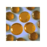 Стъклени камъчета, Glas-Nuggets, 18-20 mm, 100 g / 20-30 бр., топаз