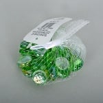 Стъклени камъчета, Glas-Nuggets, 18-20 mm, 100 g / 20-30 бр., зелени