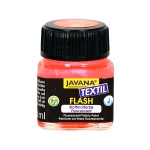 Текстилна боя Flash JAVANA, 20 ml, флуоресцентно оранжева