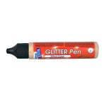 Текстилна боя Metallic Glitter Pen JAVANA, 29 ml, светло злато