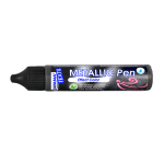 Текстилна боя Metallic Pen JAVANA, 29 ml, антрацитна