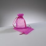 Торбичка от органза, 7,5 x 10 cm, лилаво