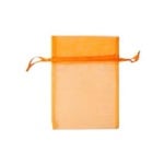 Торбичка подаръчна шифон, 12 x 17 cm, оранжева