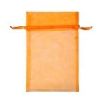 Торбичка подаръчна шифон, 15 X 24 cm, оранжева