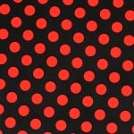 Варио картон, 300 g/m2, 50 x 70 cm, 1л, черен/червен на точки