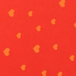 Варио картон, 300 g/m2, 50 x 70 cm, 1л, оранжев/червен на сърчица