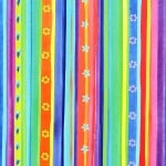 Варио картон, 300 g/m2, 50 x 70 cm, 1л, разноцветни линии