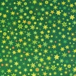 Варио картон, 300 g/m2, 50 x 70 cm, 1л, зелен на съзвездия