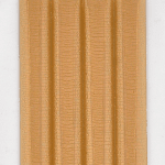 Восъчни ленти, кръгли, 200 x 5 mm, 4 бр., златисто