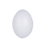 Яйце от стиропор, бял, H 100 mm