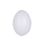 Яйце от стиропор, бял, H 70 mm