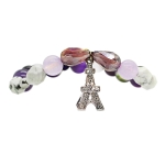 Blueberry In Paris - Гривна от естествени камъни