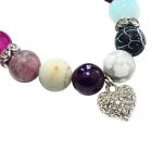 Colors - Дамска гривна от естествени камъни