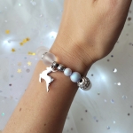 Дамска гривна от естествени камъни - Go, Deer! ????