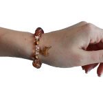 Дамска гривна с камъни - Rudolph The Red Nose ????