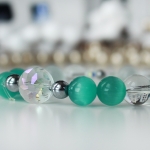 Дамска гривна с камъни - Snowflakes In My Mind ❄️